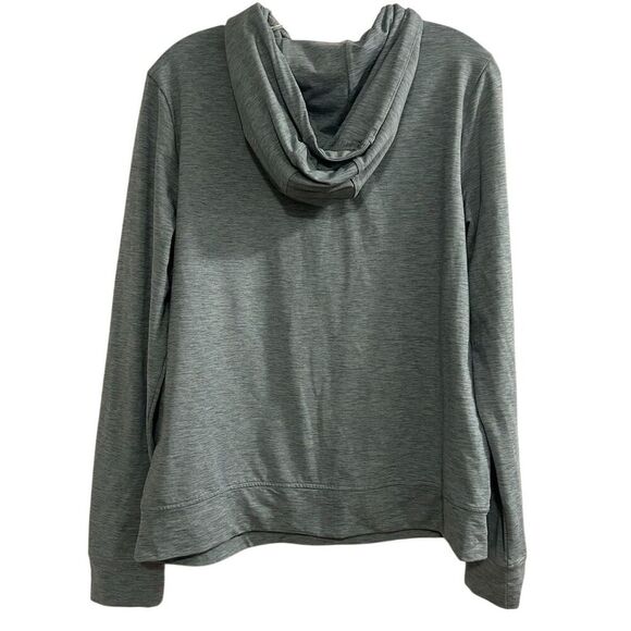 Bass Women's M Blue Green Pullover Hoodie Lightweight Kangaroo Pocket - Picture 13 of 14